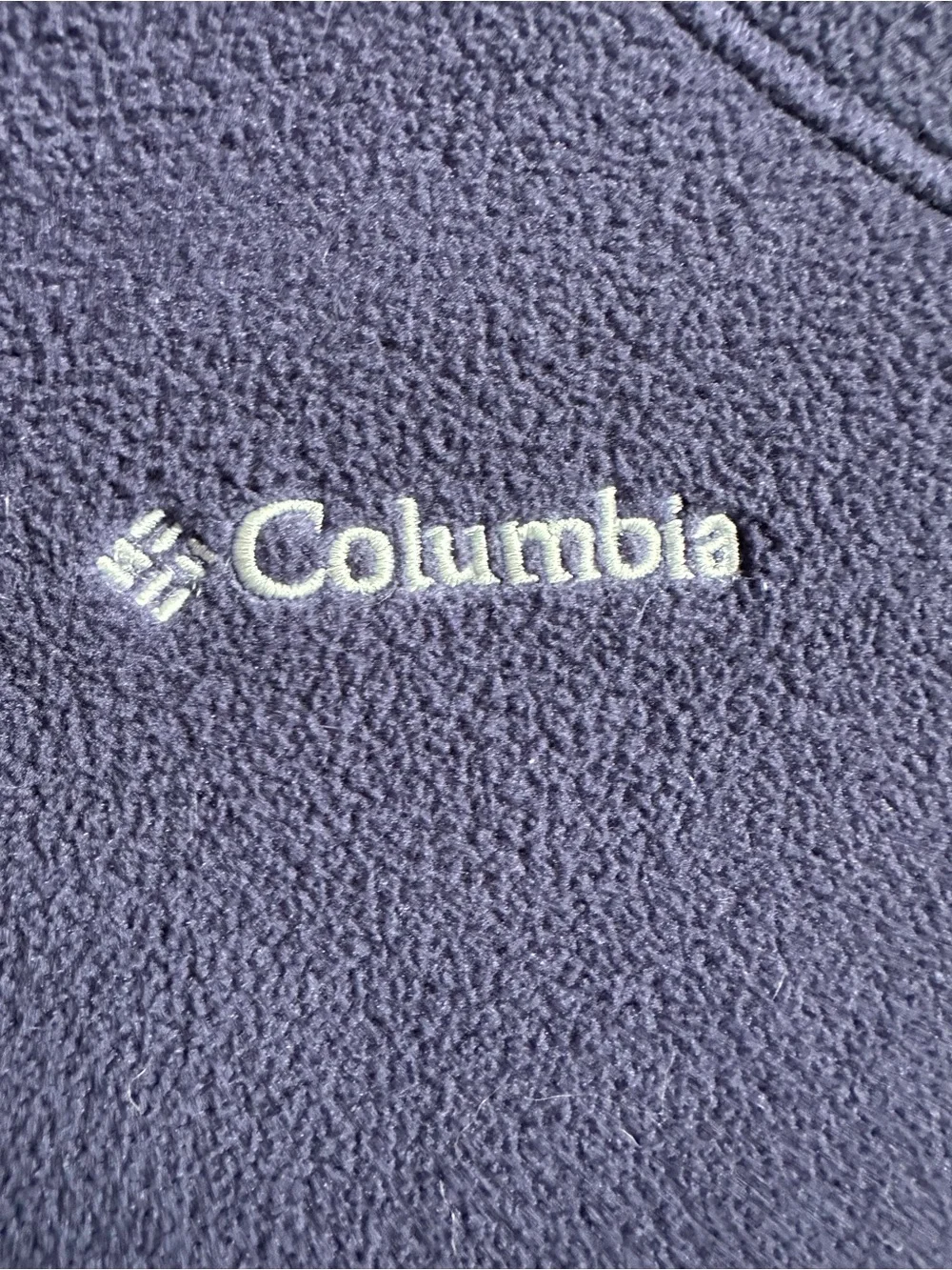 Columbia Omni-Shield Fleece Softshell Vest Women’s L Blue Full Zip Outdoor